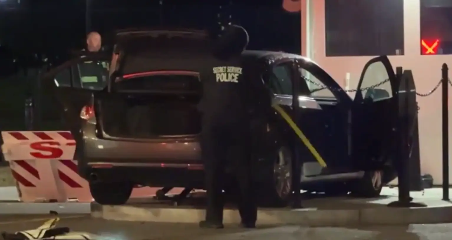 WATCH | Man drives car into White House security barrier; arrested