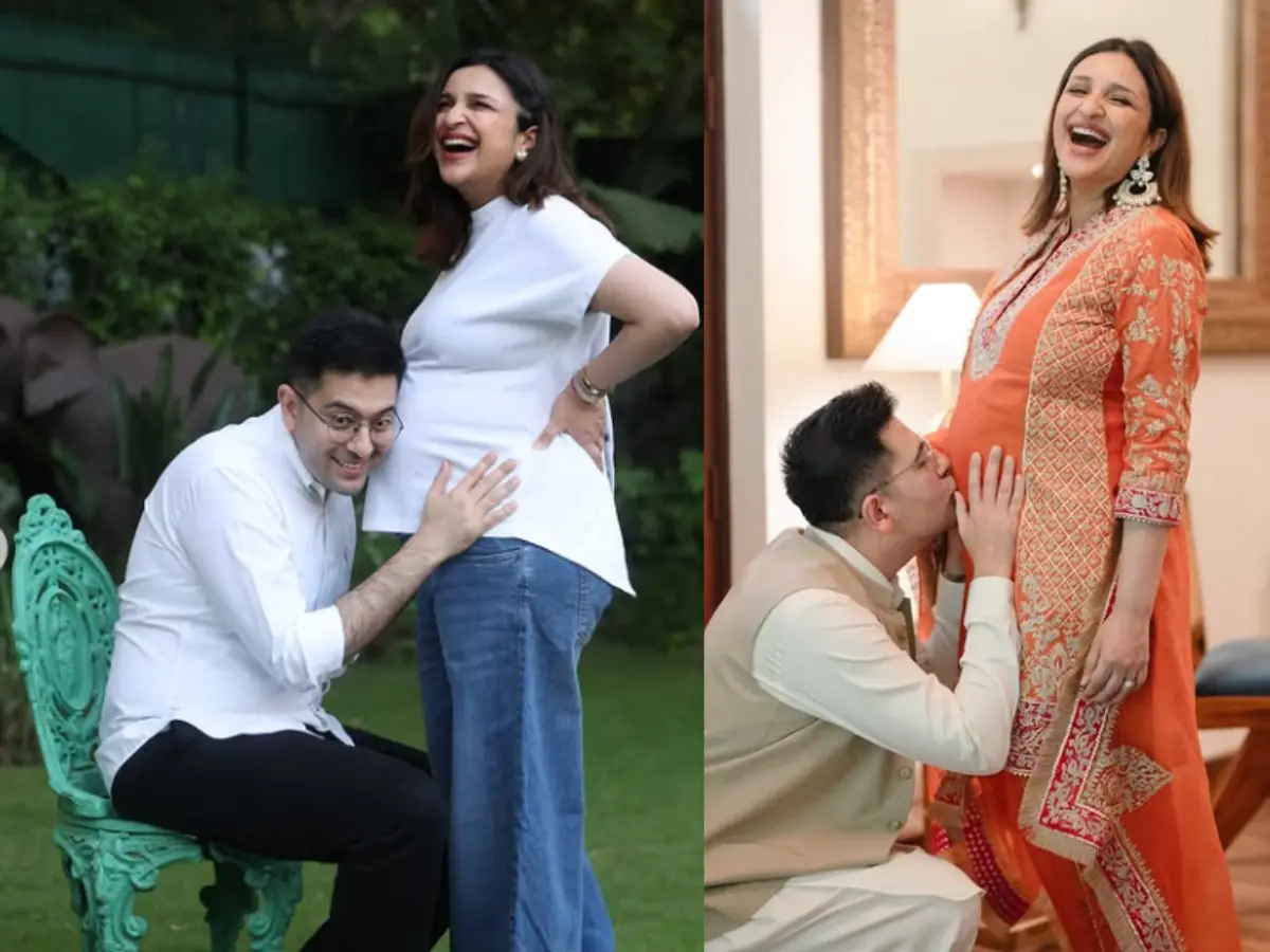 Raghav Chadha's sweet birthday message for Parineeti Chopra with cute pregnancy pics