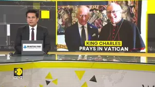 First British monarch to pray with Pope in nearly 500 years 