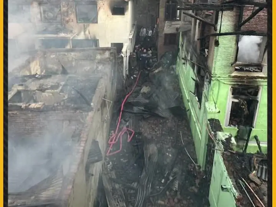  J&K: Massive Fire Destroys Several Houses In Srinagar’s Habba Kadal Area