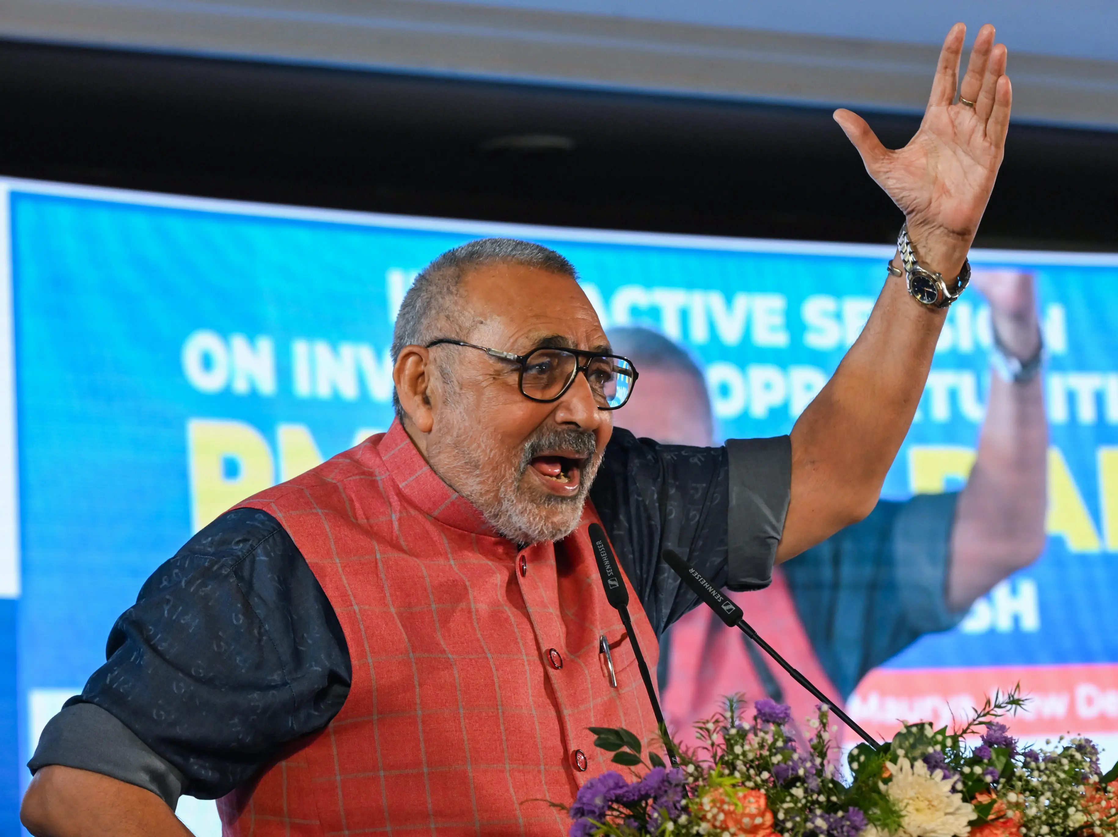 'Mahagathbandhan is a group of...', says Giriraj Singh; predicts NDA’s historic win in Bihar 'Mahagathbandhan is a group of...', says Giriraj Singh; predicts NDA’s historic win in Bihar