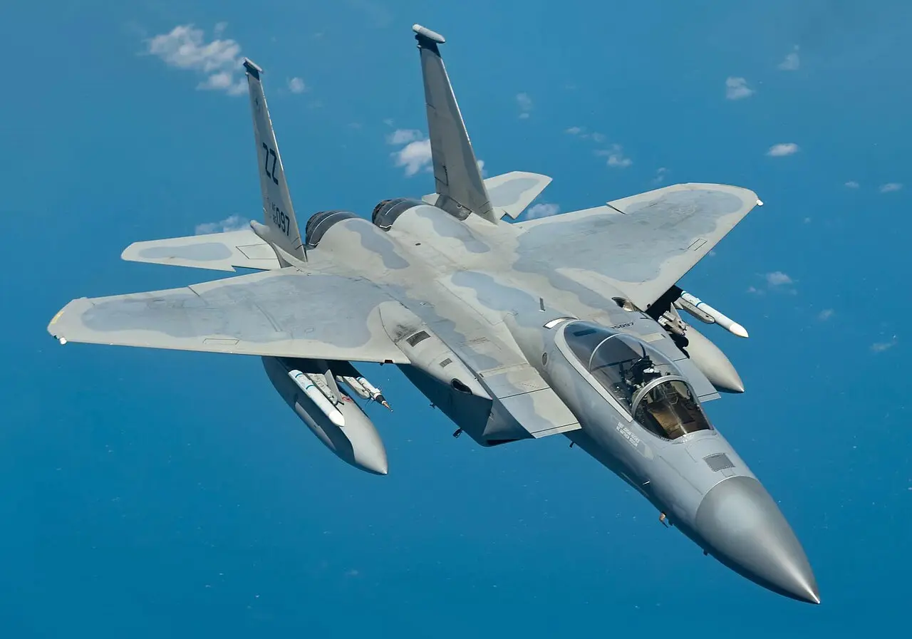 5. McDonnell Douglas F-15 Eagle