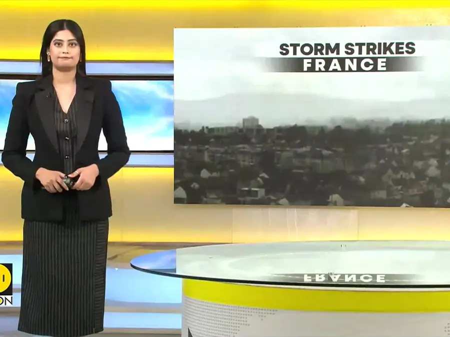 France: Storm Benjamin Injures Firefighter in Southwest France 