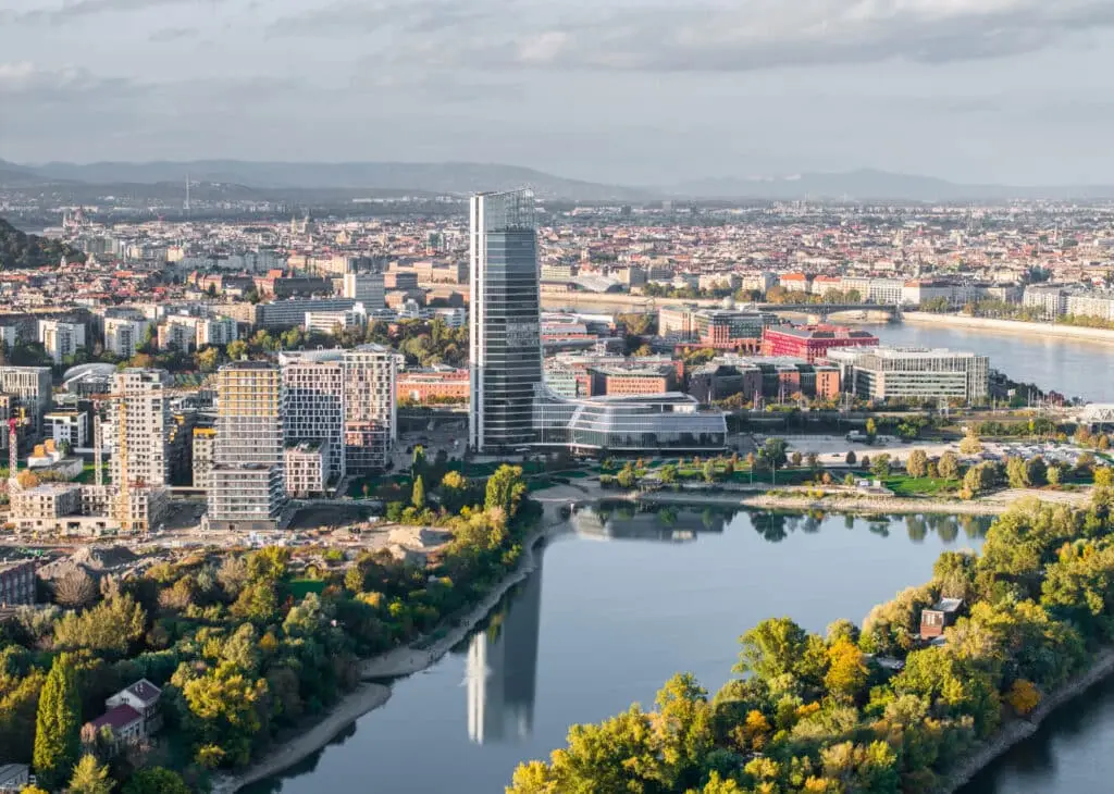 Hungary charges 9% whilst Bulgaria applies 10% corporate tax rate