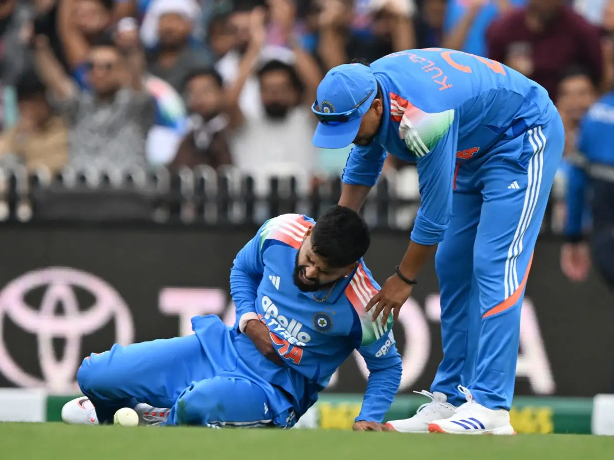 Shreyas Iyer Hospitalized with Rib Injury in Sydney