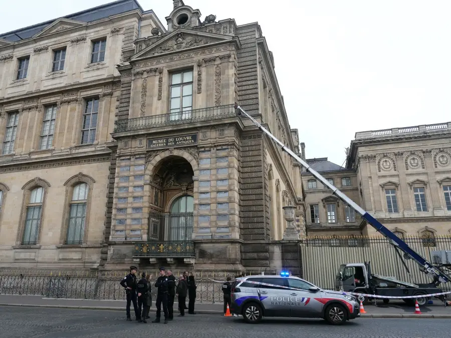 Louvre heist: Two men arrested over suspicion of being involved in robbery