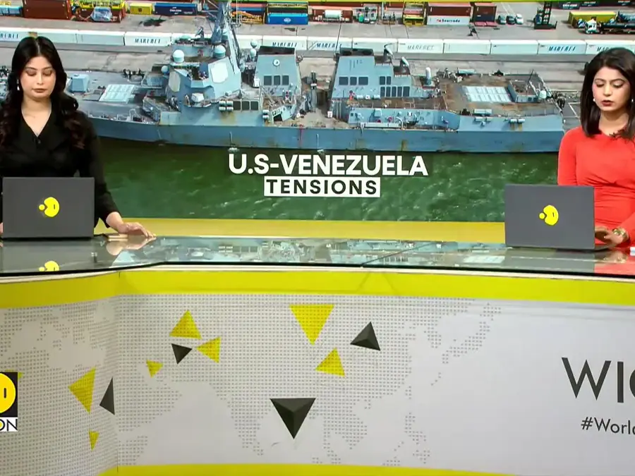 U.S- Venezuela Tensions: US Warship in Caribbean as Venezuela Tensions Rise