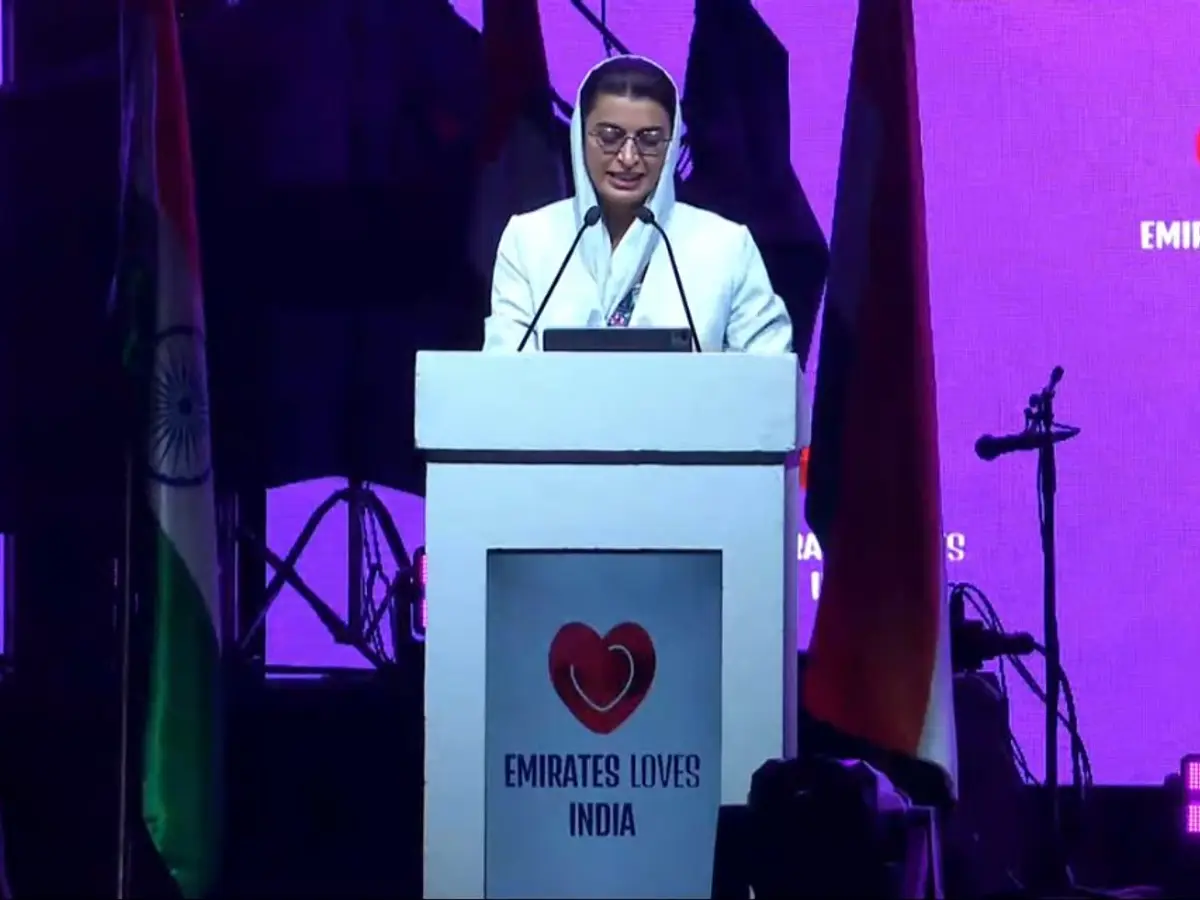 UAE Minister Speaks Hindi at Emirates Loves India Event