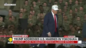 Takaichi Hails US Marines for Their Dedication; Adresses US Marines |