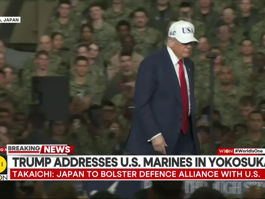 Takaichi Hails US Marines for Their Dedication; Adresses US Marines |