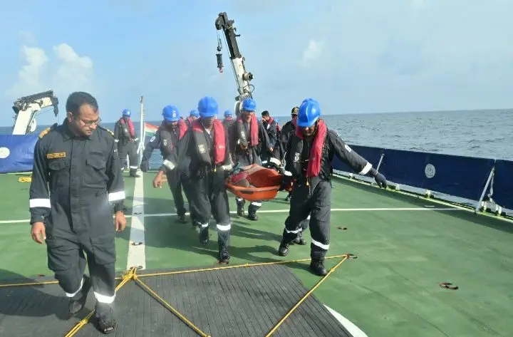 Indian Coast Guard saves injured Iranian fisher 1,500kms from Indian shores