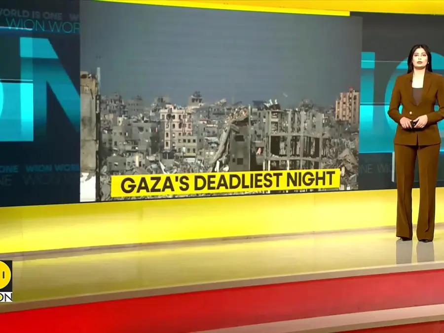 Gaza’s Deadliest Night Since Truce | IDF Strikes 30 Targets | NEWSPOINT | WION 
