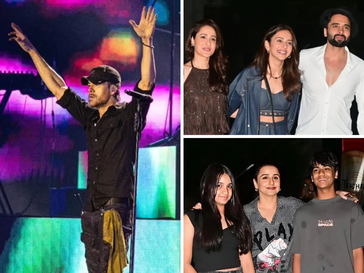 Enrique Iglesias returns to Indian stage after 13 years, performs to star studded audience in Mumbai, see pics, videos