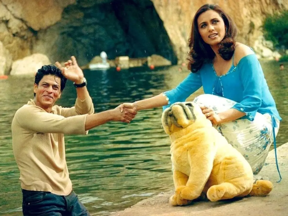 Shah Rukh Khan with Rani Mukherjee