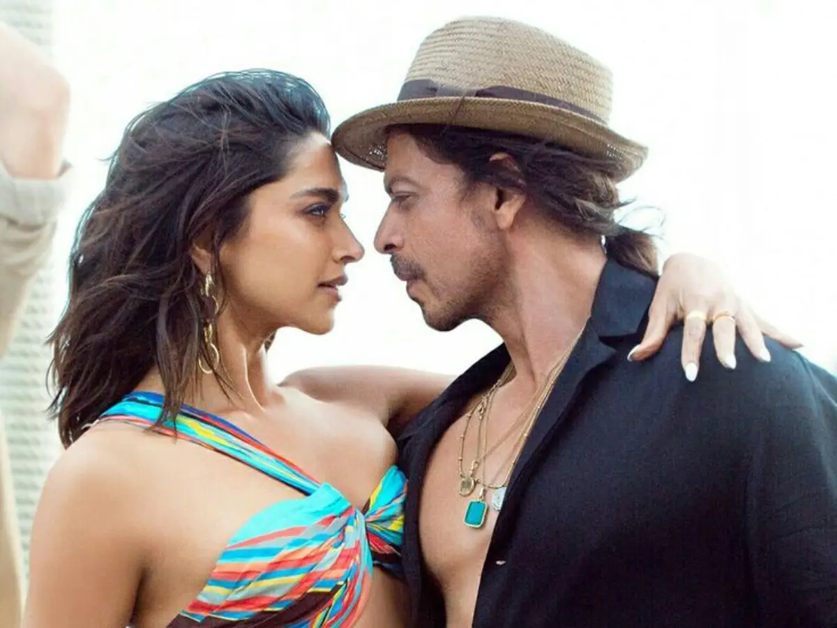 Deepika Padukone and Shah Rukh Khan