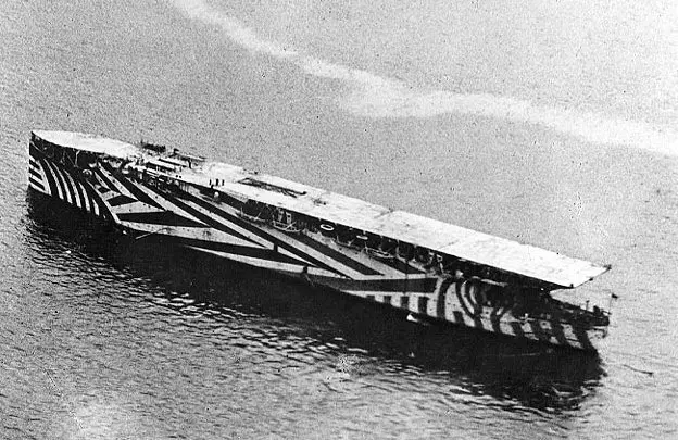 3. The first full-length flight deck