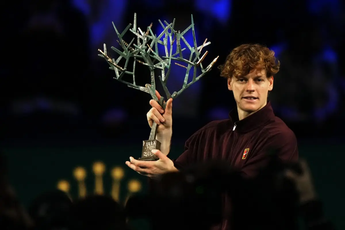 Sinner clinches Paris Masters, reclaims world No.1 ranking
