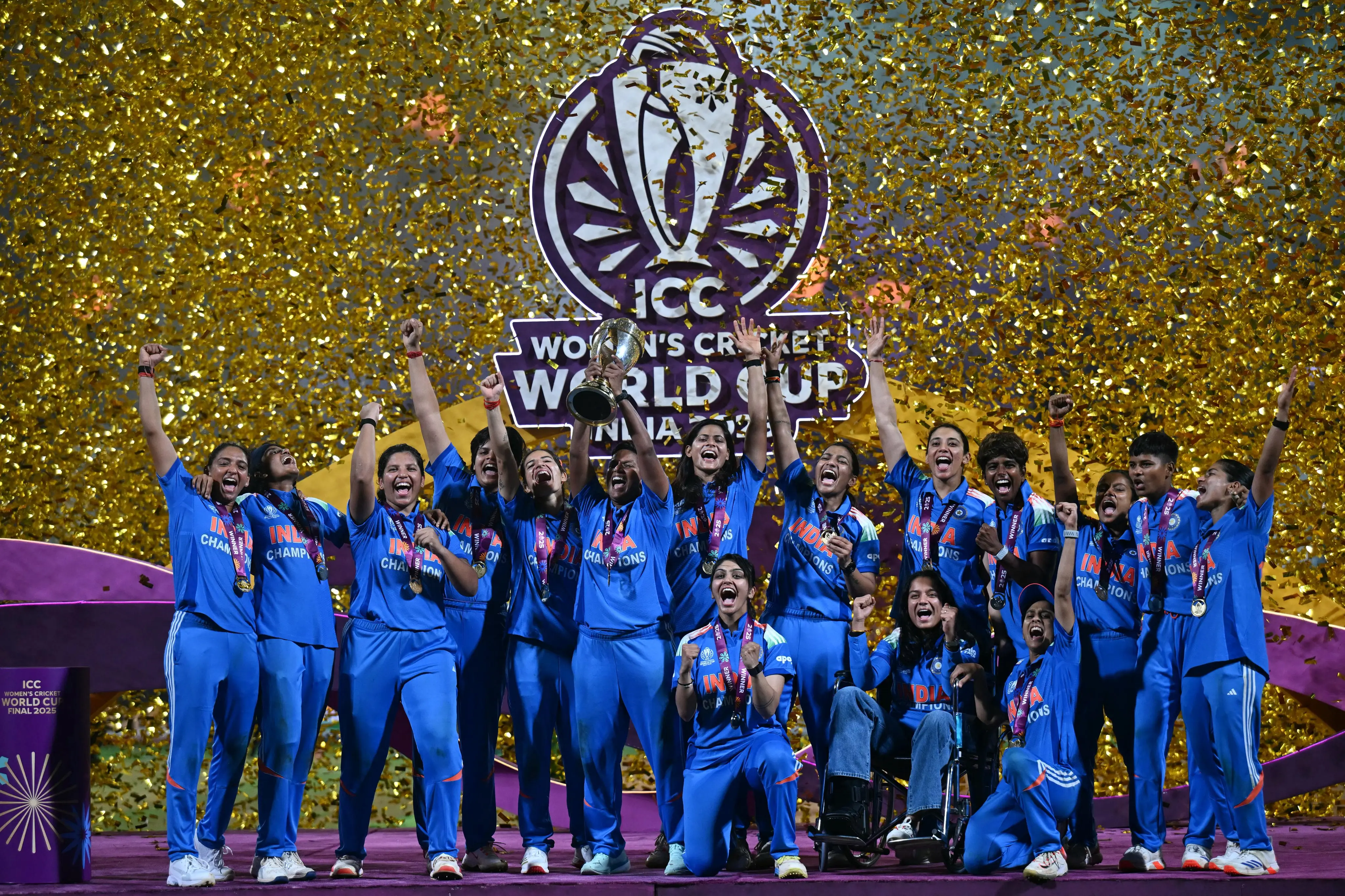 India vs South Africa ICC Women's World Cup 2025 Final: INDIA ARE THE WORLD CHAMPIONS