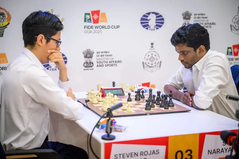 FIDE World Cup 2025: India’s Narayanan, Diptayan, Aronyak progress to second round