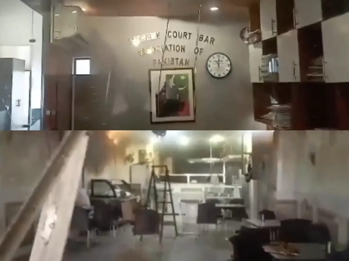 WATCH | Cylinder blast in Pakistan's Supreme Court injures 12. Details inside WATCH | Cylinder blast in Pakistan's Supreme Court injures 12. Details inside