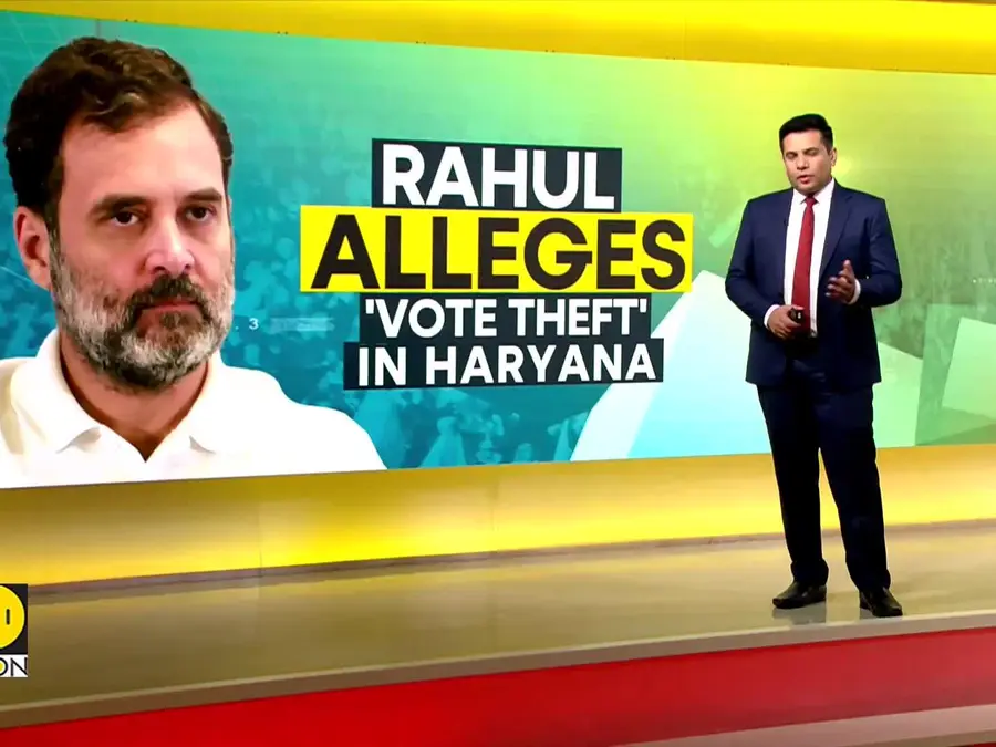 Rahul Gandhi Alleges Vote Theft in Haryana Elections