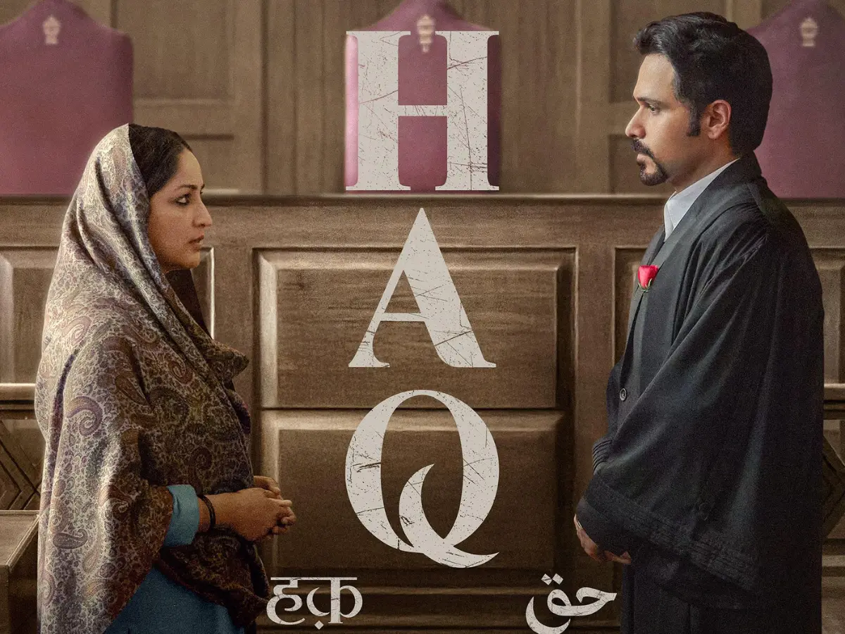 Haq movie review: Yami Gautam and Emraan Hashmi are terrific in this court room drama Haq movie review: Yami Gautam and Emraan Hashmi are terrific in this court room drama