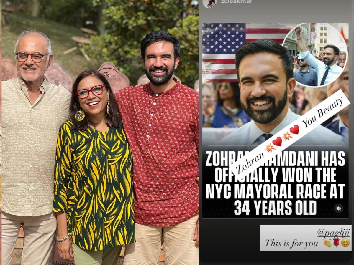 Mira Nair celebrates son Zohran Mamdani's historic win; her FIRST reaction goes viral Mira Nair celebrates son Zohran Mamdani's historic win; her FIRST reaction goes viral