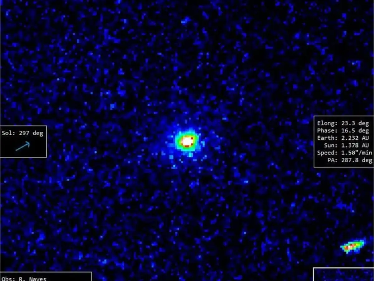 3I/ATLAS lacks clear cometary tail in new images post-perihelion