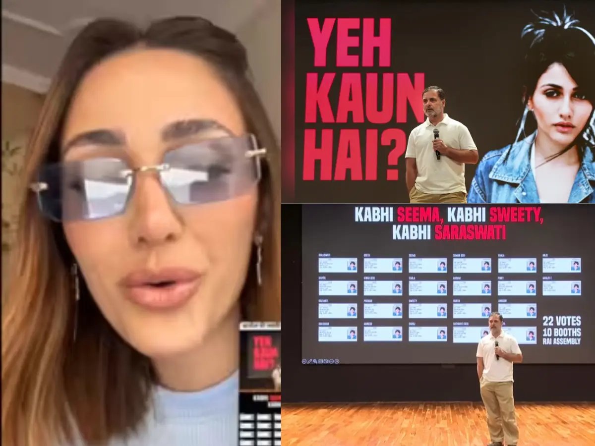 'To scam others': Brazilian model reacts after Rahul Gandhi claims her photo appeared '22 times' in Haryana voter list
