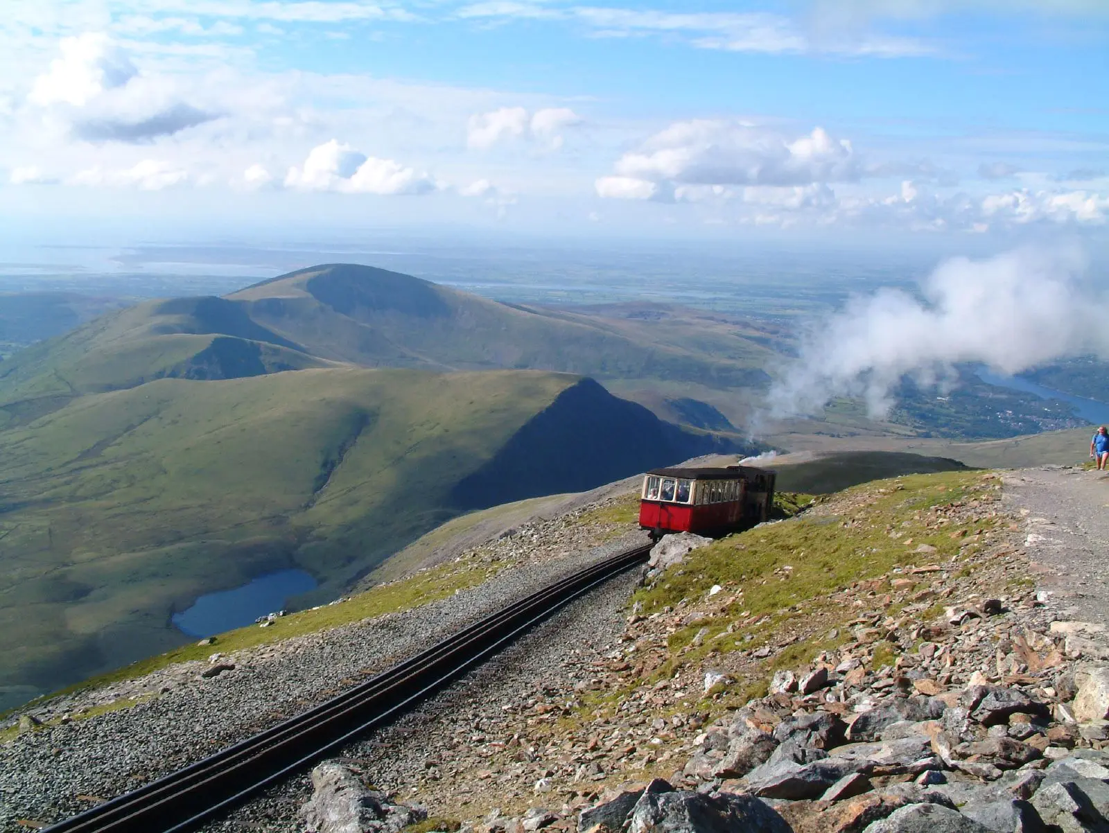 Snowdon Mountain Railway, Wales - Slow Mountain Climb