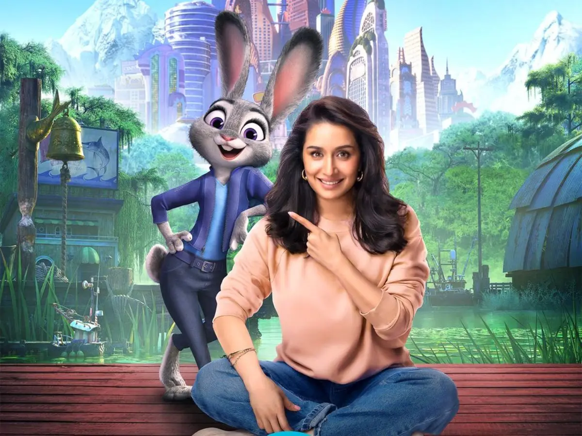 Shraddha Kapoor joins Disney’s Zootopia 2 Hindi version as the voice of bunny cop Judy Hopps Shraddha Kapoor joins Disney’s Zootopia 2 Hindi version as the voice of bunny cop Judy Hopps