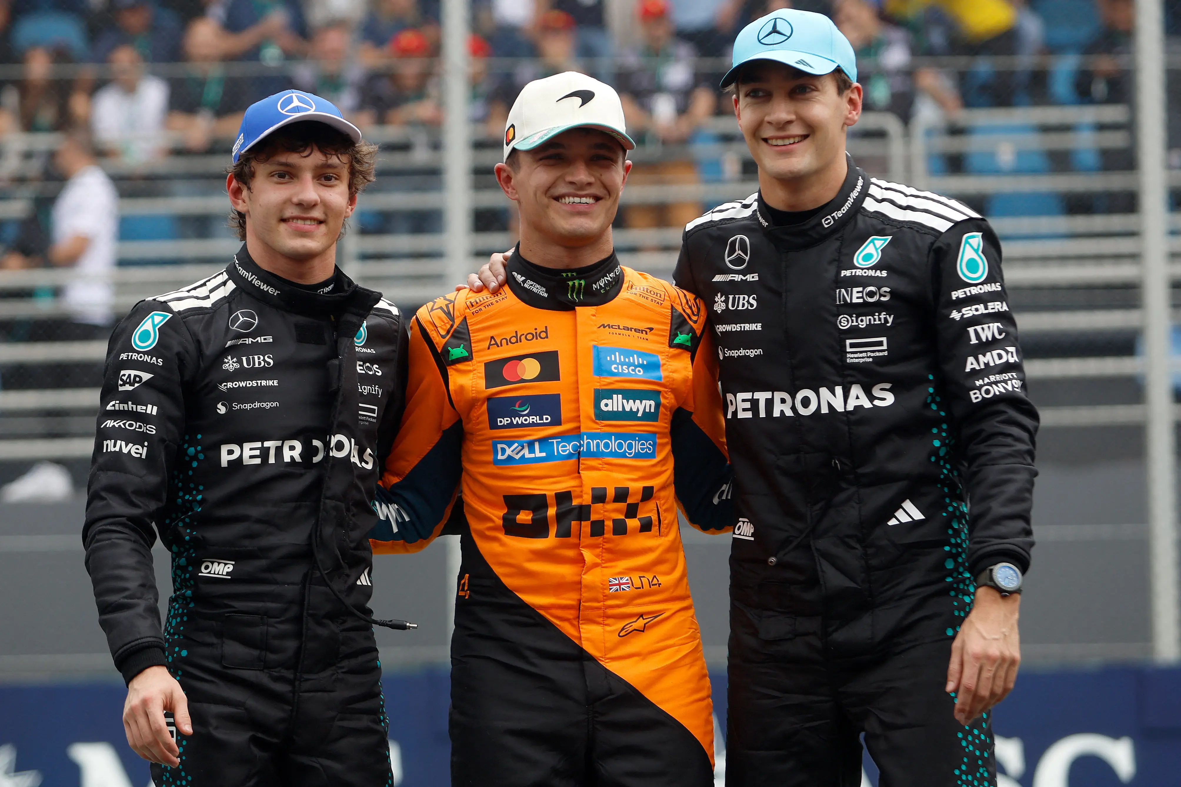 Formula 1: Lando Norris extends title lead in Sao Paulo GP sprint after Oscar Piastri spin
