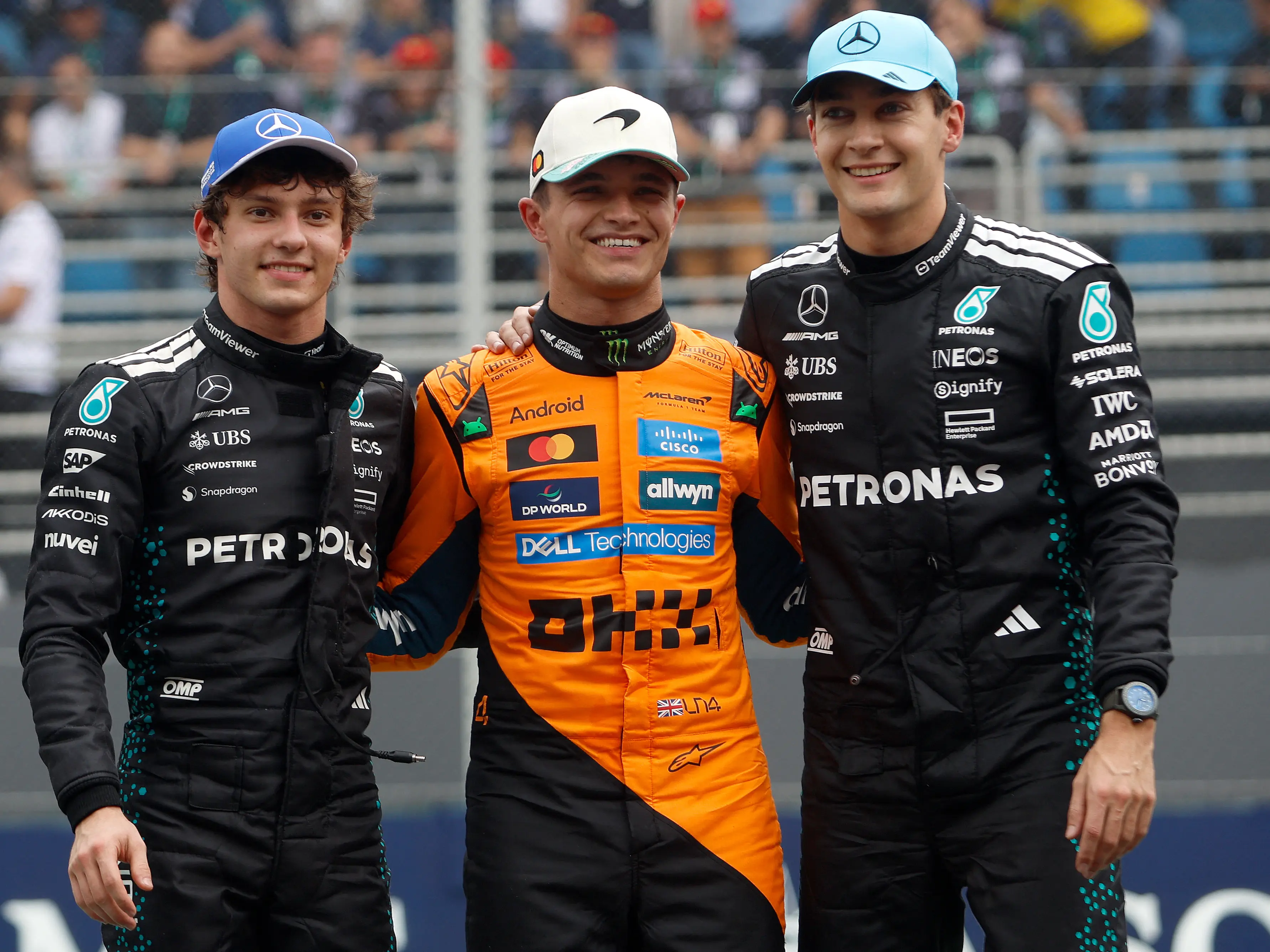 Formula 1: Lando Norris extends title lead in Sao Paulo GP sprint after Oscar Piastri spin Formula 1: Lando Norris extends title lead in Sao Paulo GP sprint after Oscar Piastri spin