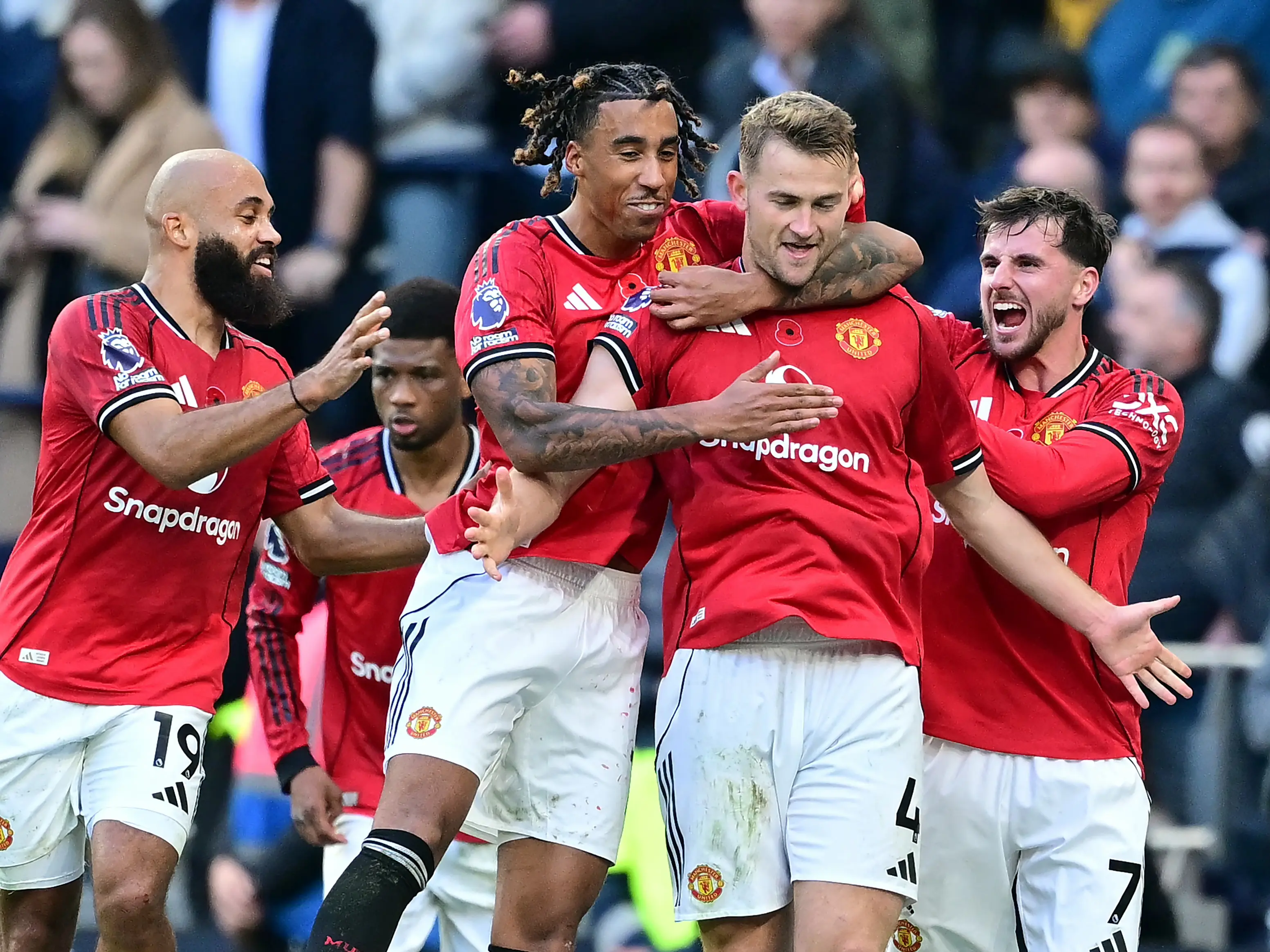 De Ligt rescues Manchester United in Tottenham Spur draw, Arsenal aim to extend lead De Ligt rescues Manchester United in Tottenham Spur draw, Arsenal aim to extend lead