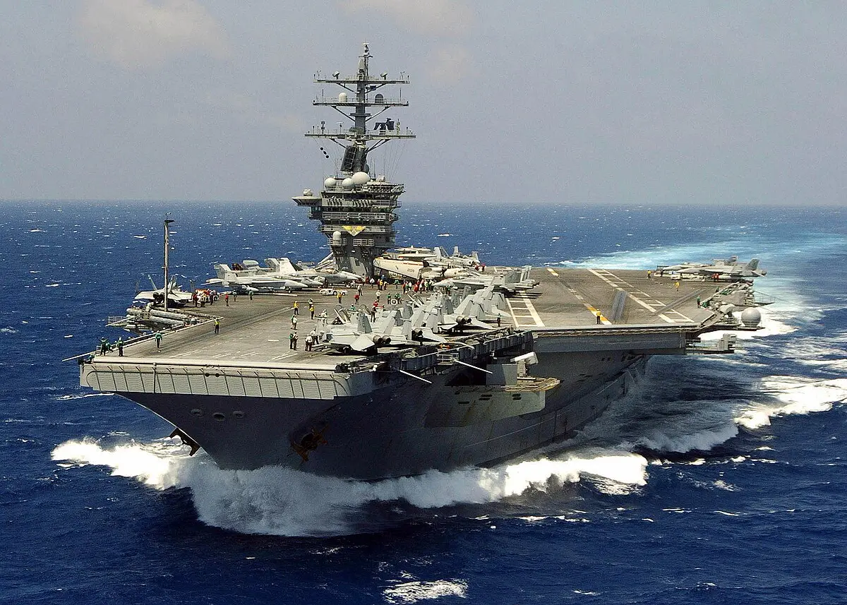 2. USS Dwight D. Eisenhower (United States) — commissioned 1977