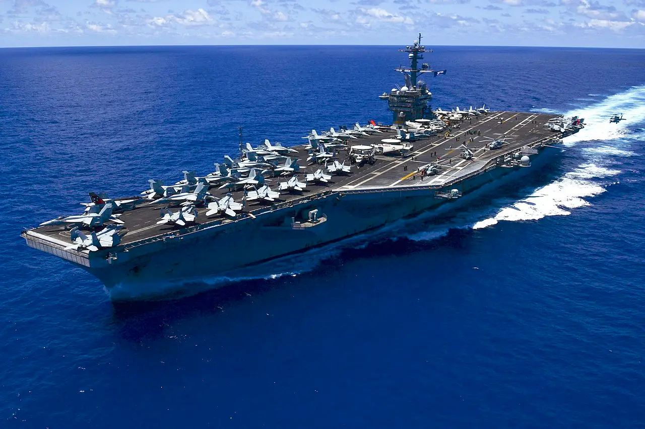 3. USS Carl Vinson (United States) — commissioned 1982
