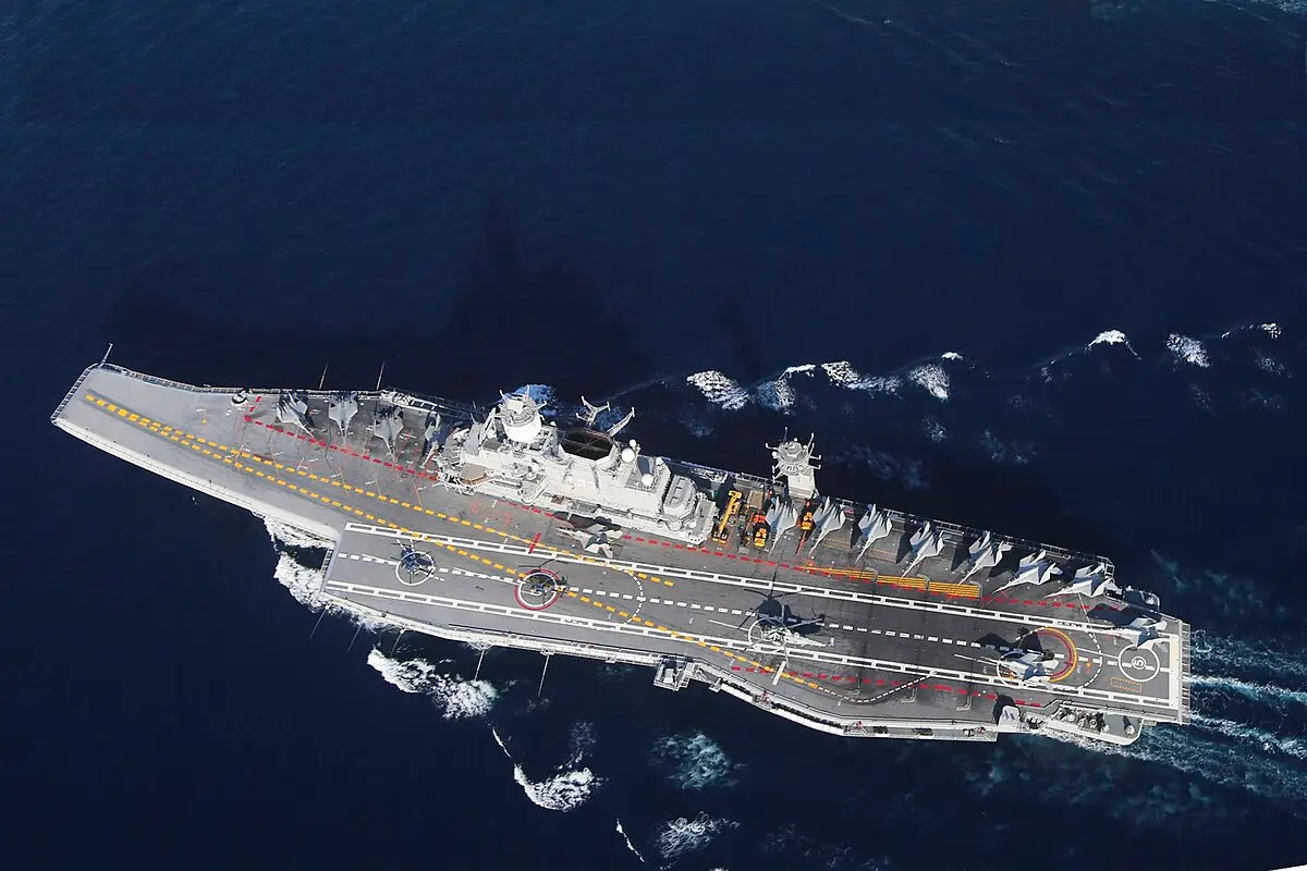 6. INS Vikramaditya (India) — originally commissioned 1987 (Soviet), Indian service 2013
