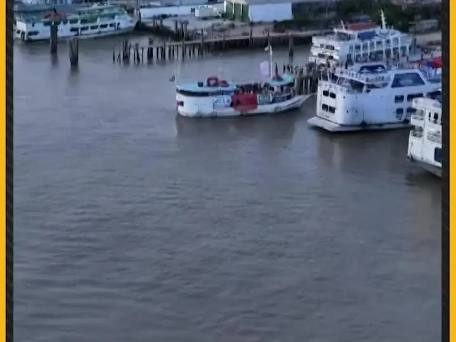 Indigenous Leaders Arrive By Boat For COP30 Belem