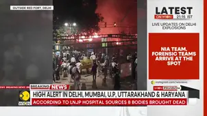 Delhi Red Fort Blast: Red Fort Metro Explosion Sparks Panic, Vehicles Ablaze