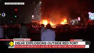 Delhi Red Fort Blast: Several Injured in Multiple Explosions; 8 Feared Dead 