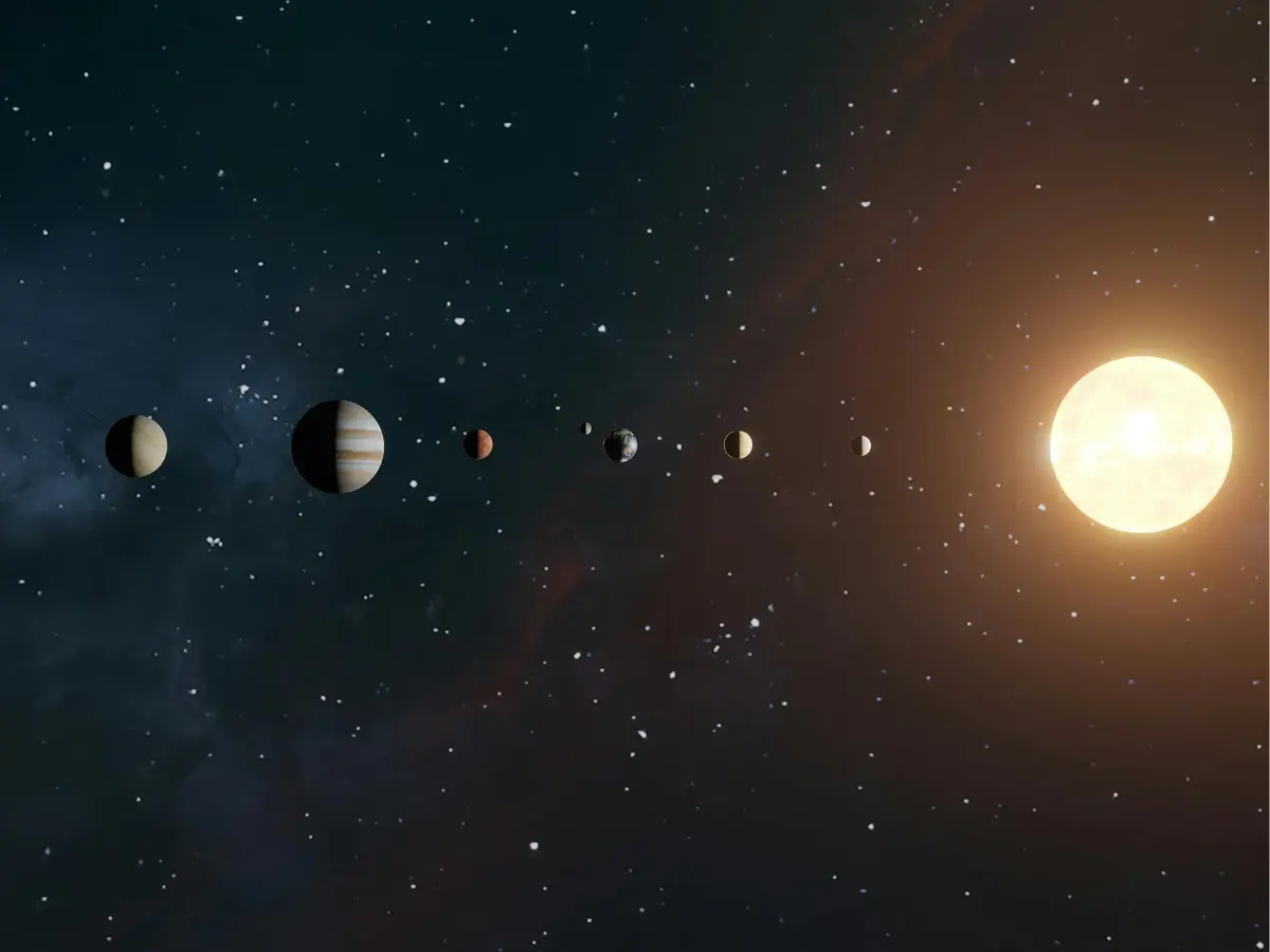 Invisible Barycenter, Not the Sun, is Center of Solar System