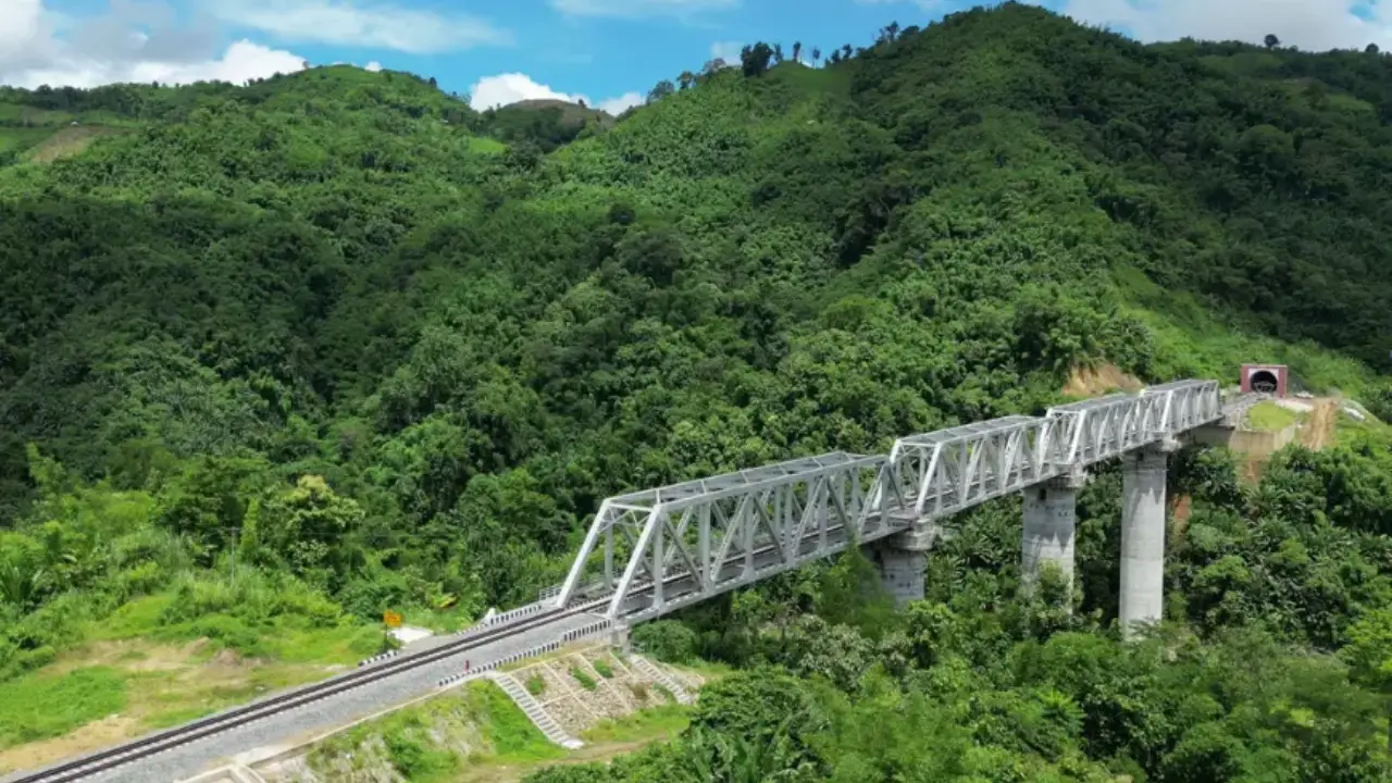 Bairabi-Sairang Railway, India (Mizoram)