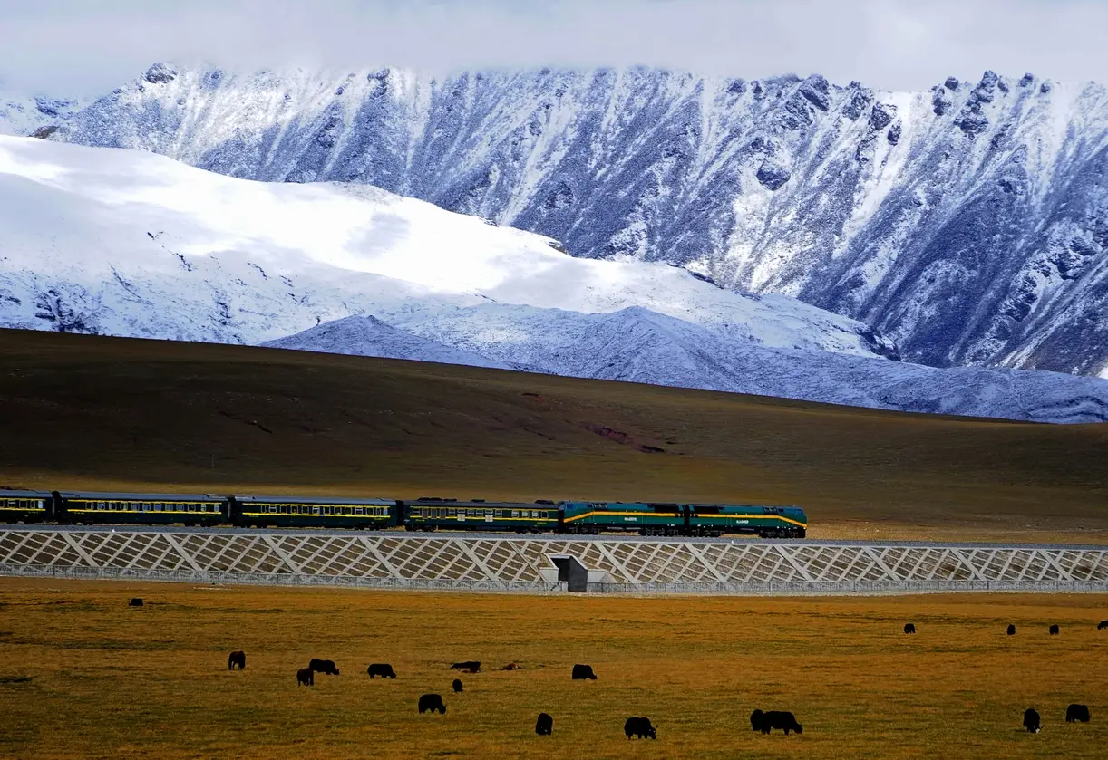 Lhasa-Xigaze Railway, China