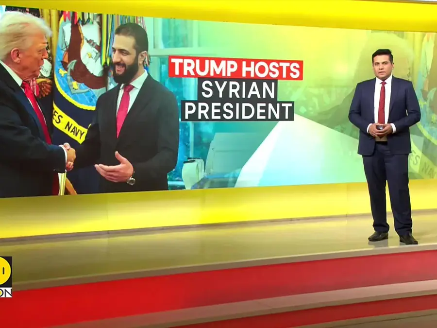 U.S.-Syria: Trump, Ahmed Al-sharaa Hold Historic Meeting