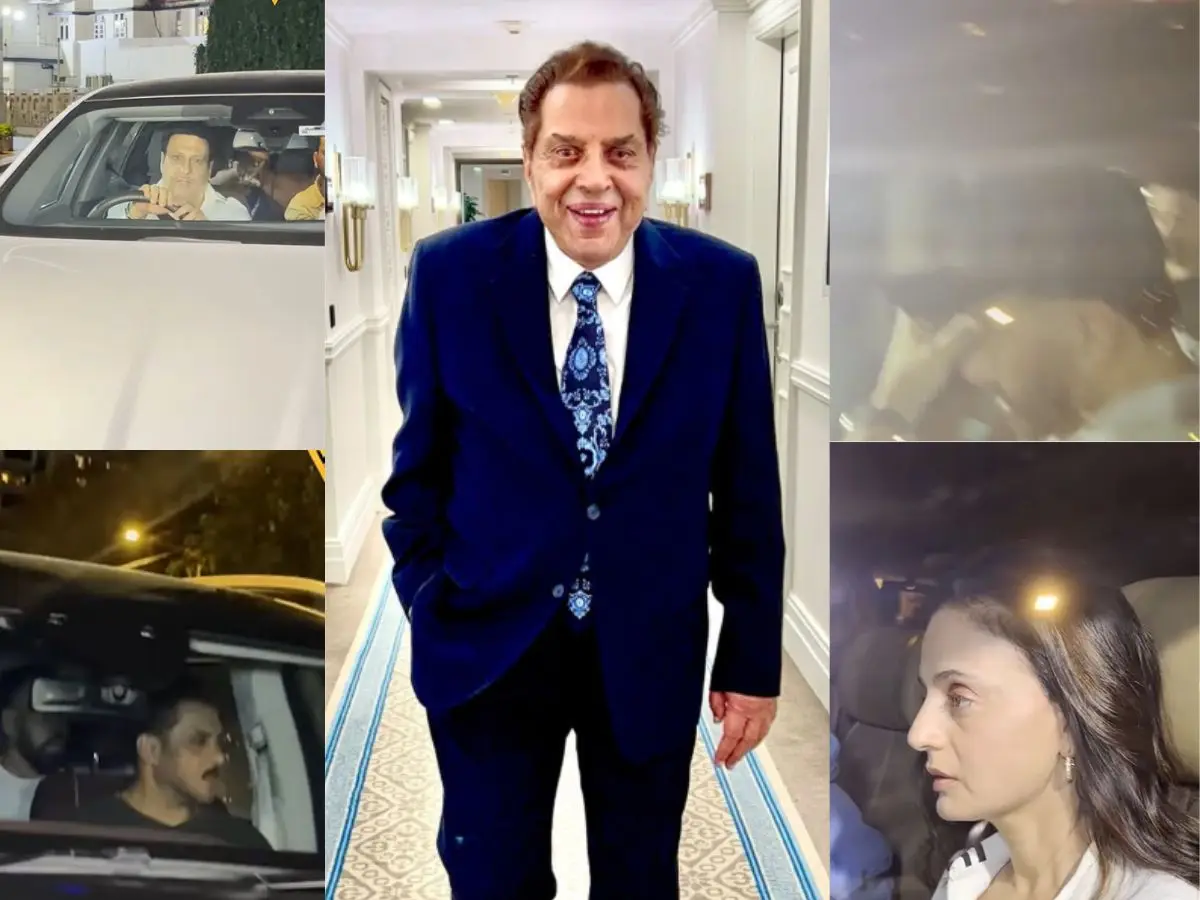 Dharmendra hospitalized: SRK, Salman and other Bollywood stars visit the veteran actor at Mumbai hospital