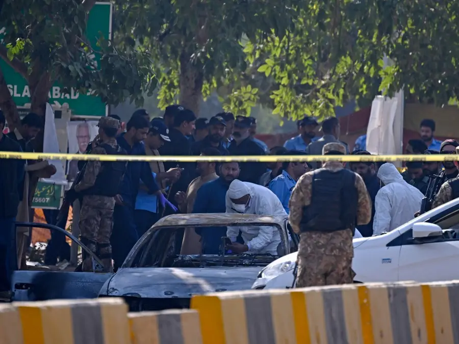 'Un-Islamic laws were targeted': Pakistan Taliban claims responsibility for Islamabad suicide blast that killed 12