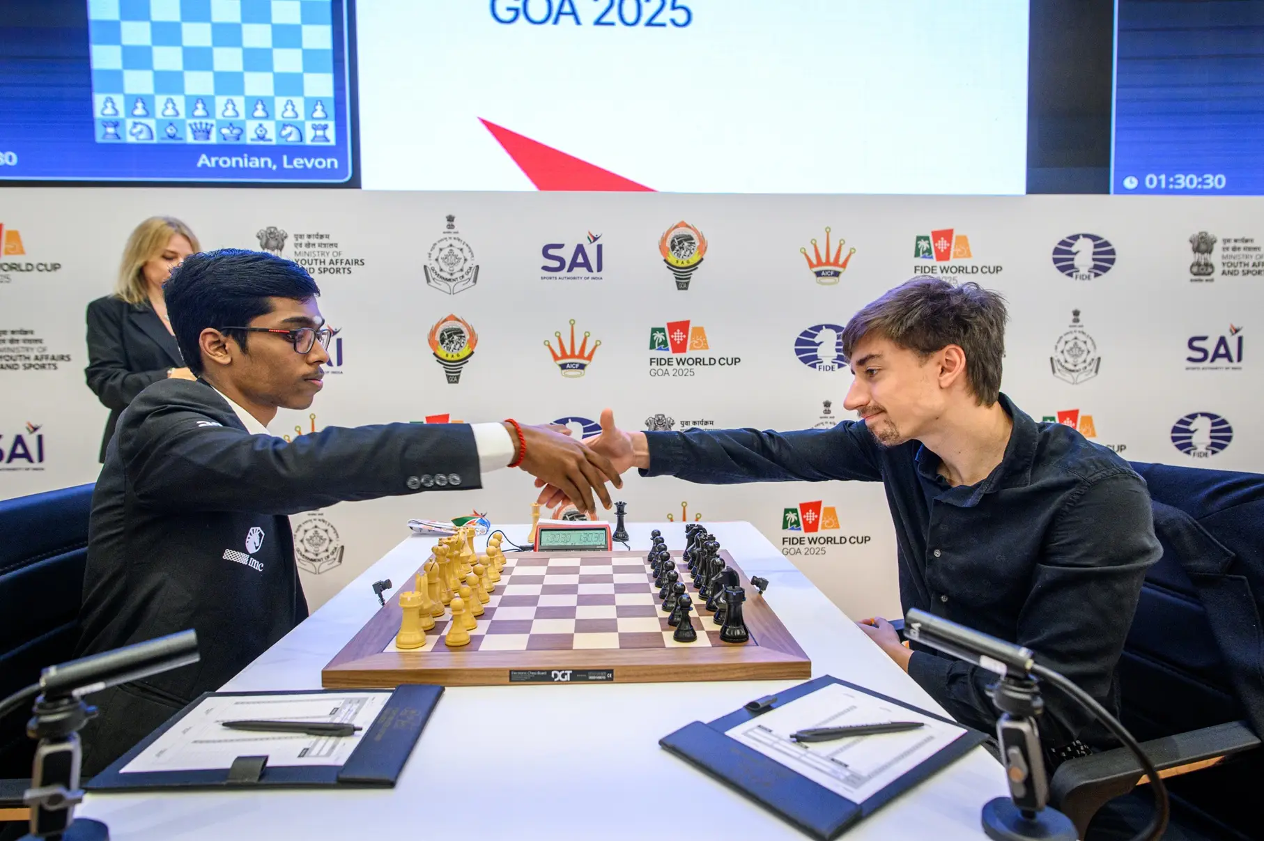 FIDE World Cup 2025: Praggnanandhaa survives scare; Arjun, Karthik, Harikrishna draw first game of round 4
