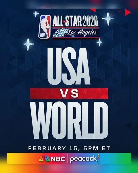 2026 NBA All-Star game to feature a world team apart from two US teams 2026 NBA All-Star game to feature a world team apart from two US teams