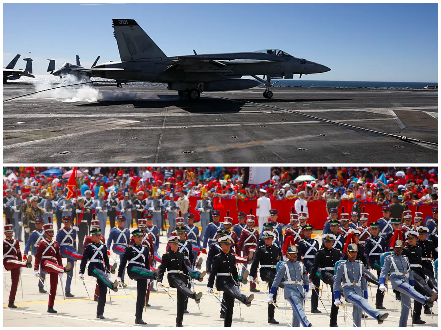 Venezuela preparing for war with US: Entire armed forces, militia on high alert as American aircraft carrier moves to region Venezuela preparing for war with US: Entire armed forces, militia on high alert as American aircraft carrier moves to region