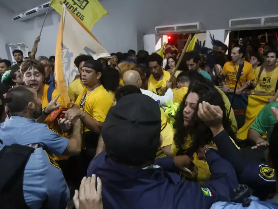 Indigenous protesters clash with security at COP30 summit in Brazil